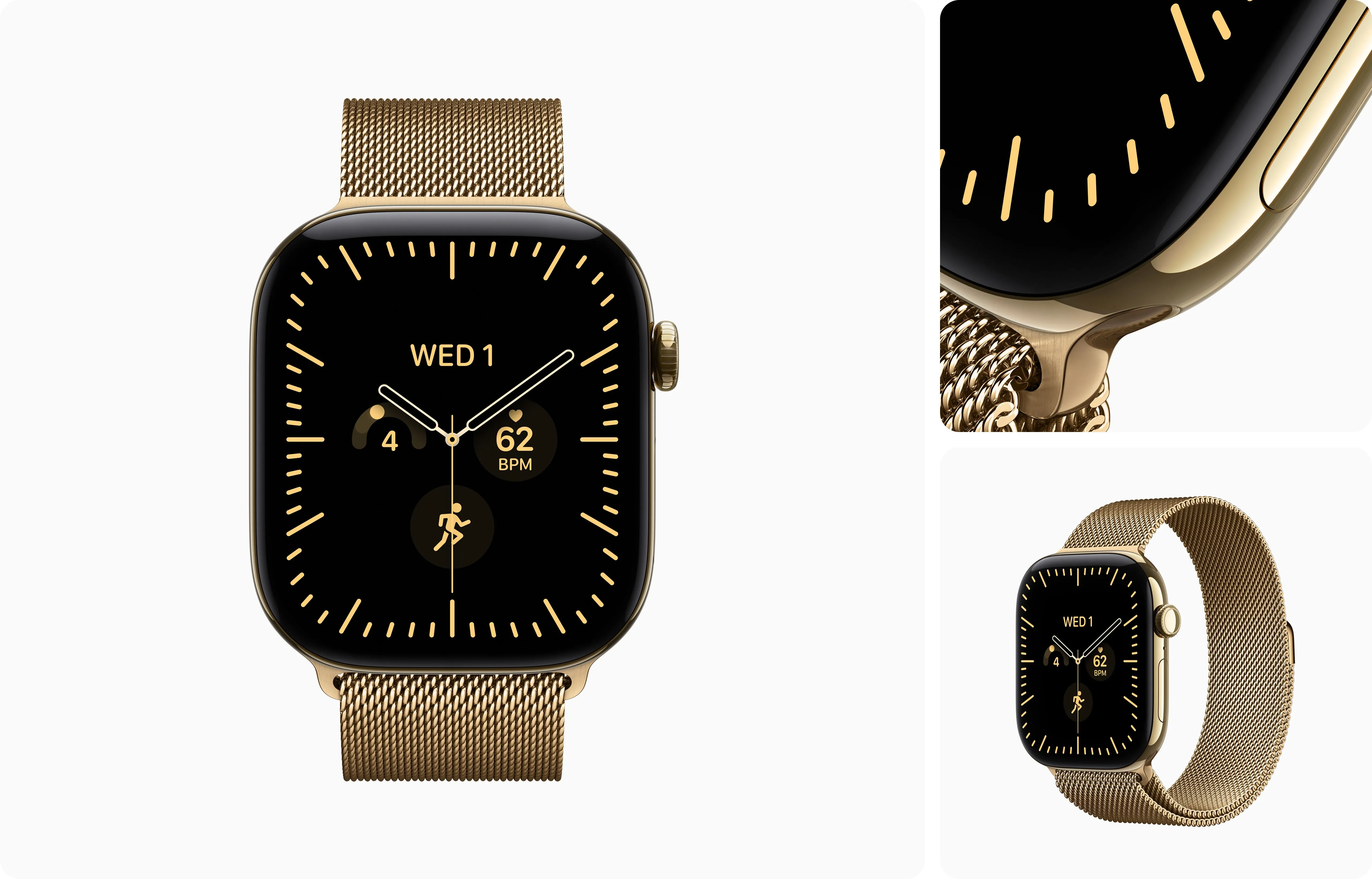 Apple Watch Series 12 Radiant Gold Titanium